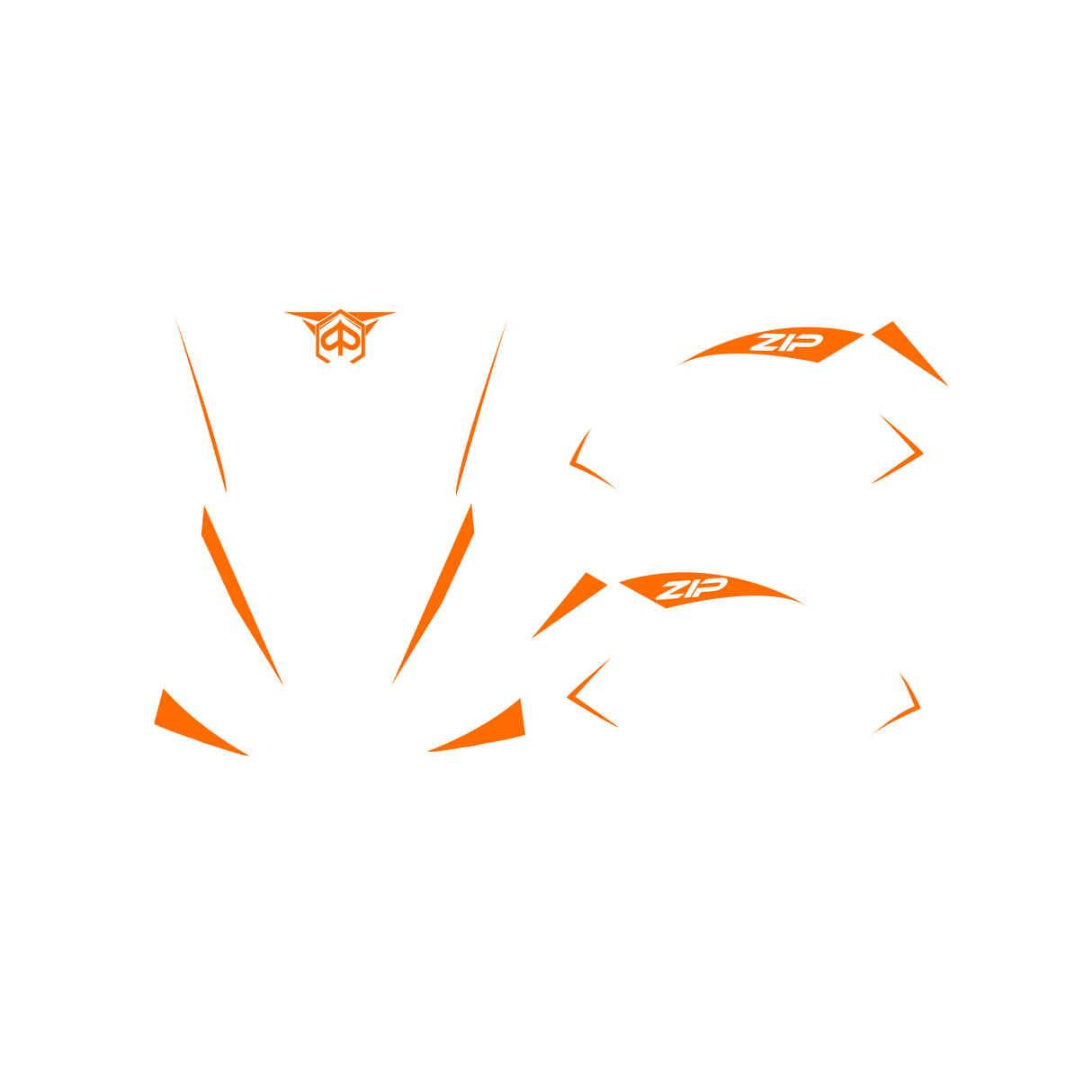 Styling -Kit für Stickerset Special Piaggio Zip SP