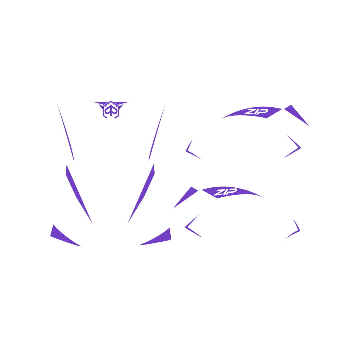 Styling -Kit für Stickerset Special Piaggio Zip SP