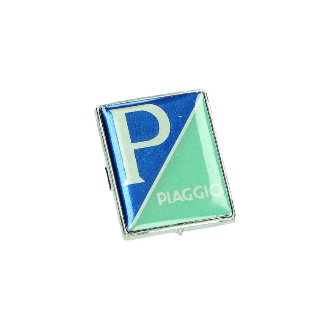 Originele Piaggio Klik Logo Sticker / Embleem Voorscherm Sprint Primavera Lx S Voorkaplogo