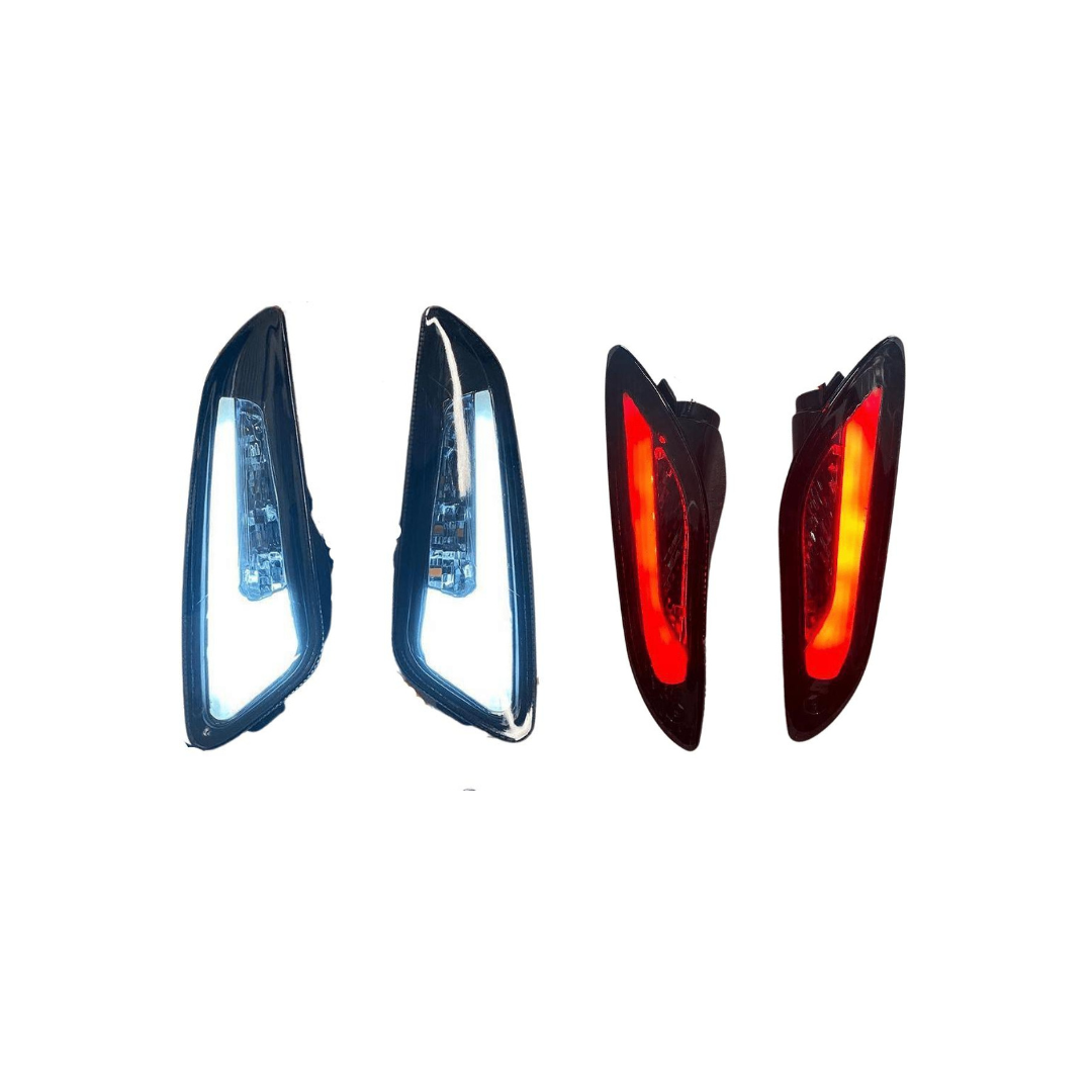 LED Tube Licht Smoke Knipperlichtset Vespa Sprint / Primavera