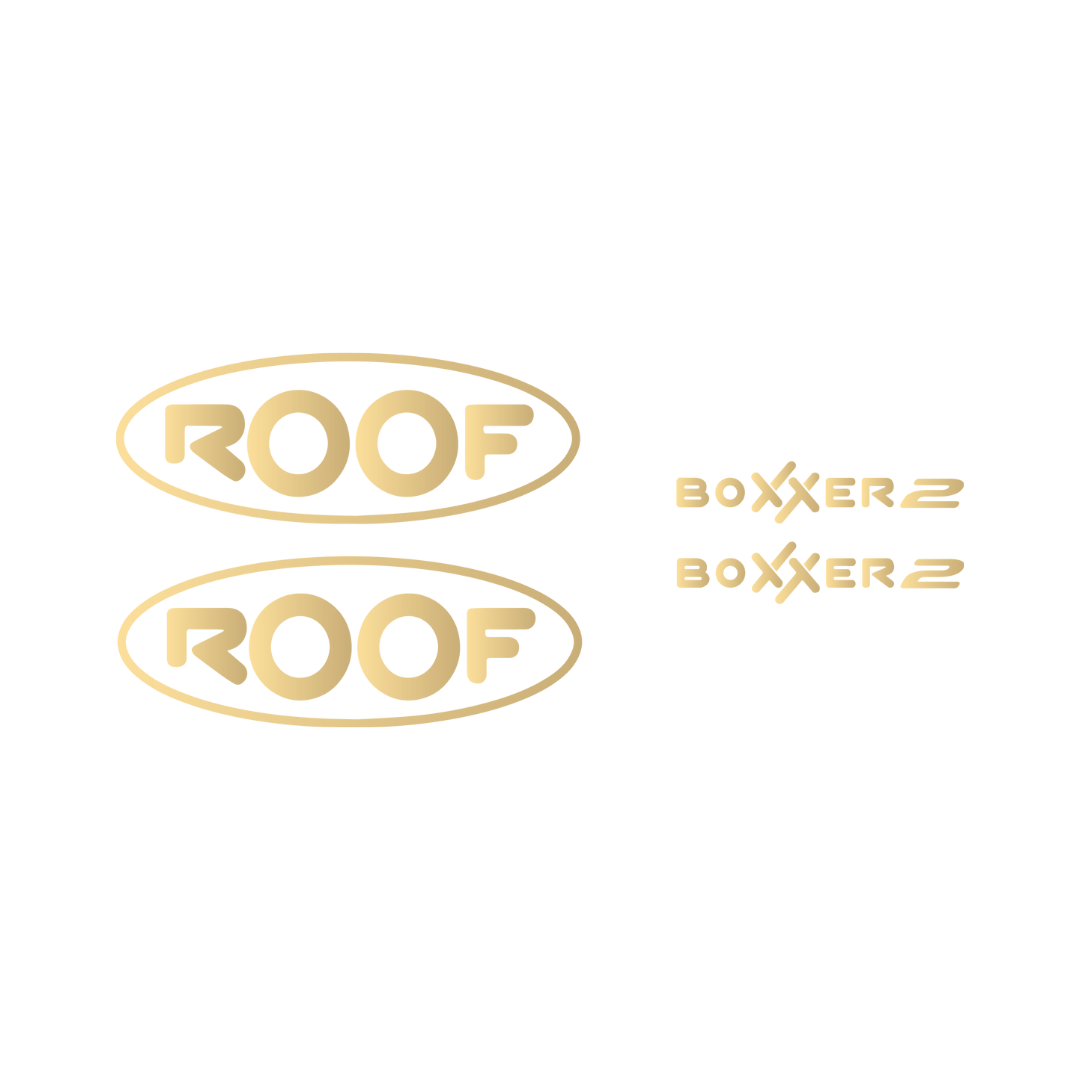 Sticker set boxer 2 helmet