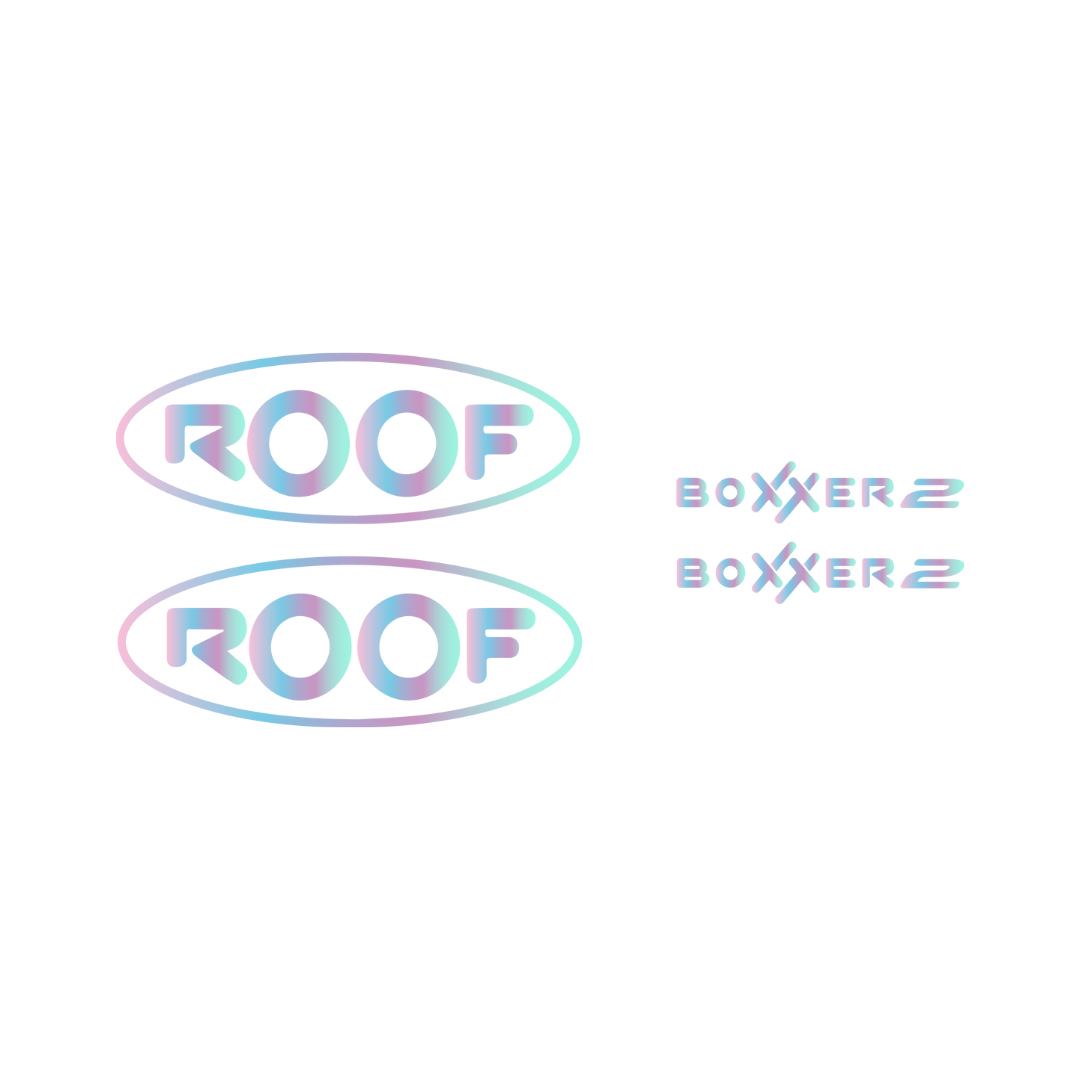 Sticker set boxer 2 helmet