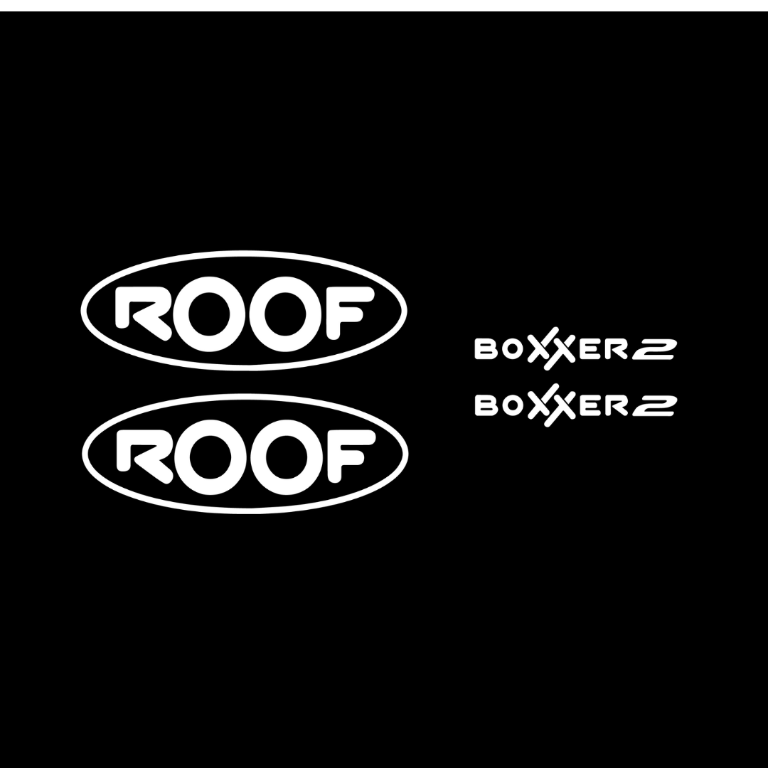 Sticker set boxer 2 helmet