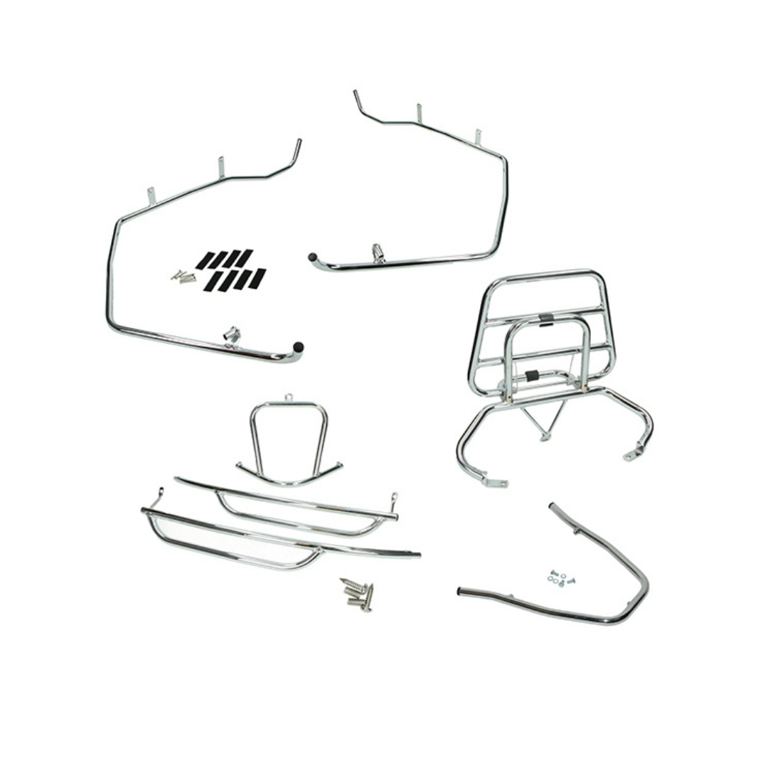 Valbeugelset Compleet Chroom Sym Fiddle 2