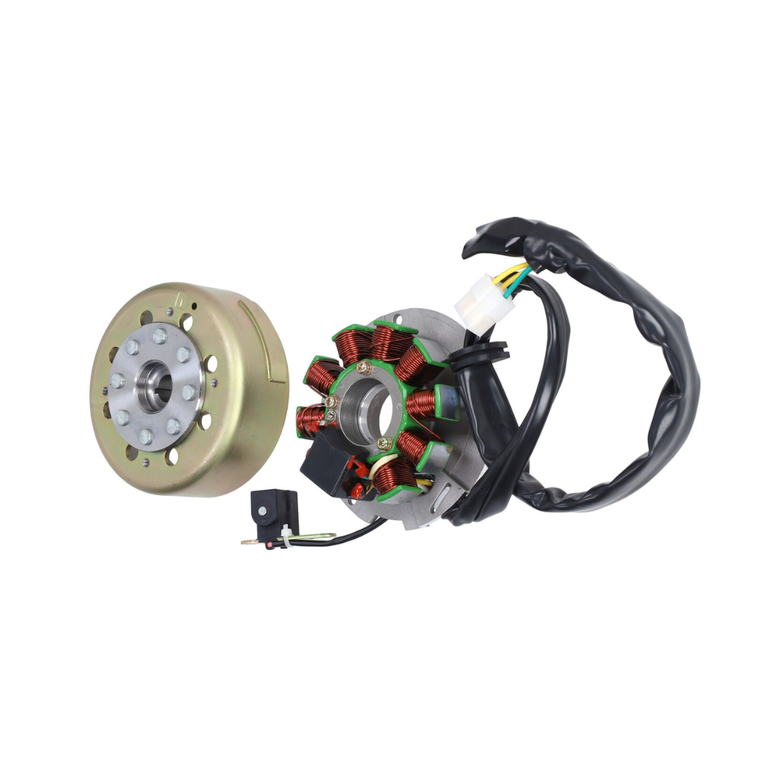 Ontsteking + Vliegwiel Skipper/Typhoon 125-172cc AC 2 Takt