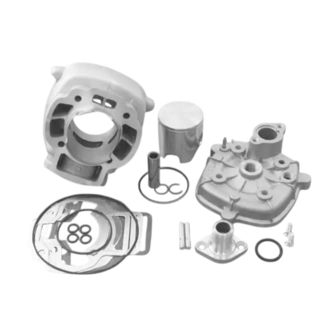 Cilinder 70cc Parmakit Met Kop LC Piaggio / Gilera 2 Takt