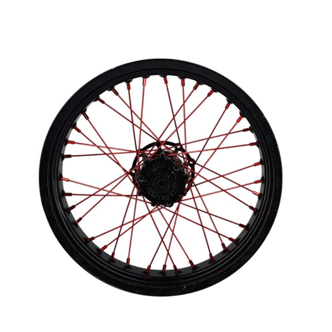 Spaakset Voorwiel Doppler 195MM 36-Delig Rood Derbi Senda