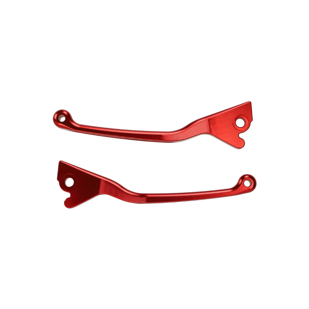 Brake Lever Set Red Fast Arrow Pro CNC Dual Disc Gilera Runner 50-180cc 2 Stroke