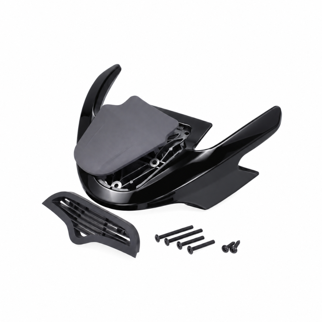 Achterspoiler Glans Zwart Compleet Gilera Runner 50-180cc SP Pro