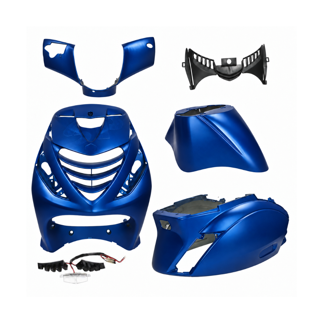 SP Fairing Set BMW Matt Blue Piaggio Zip