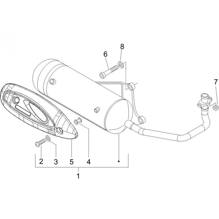 Surface Silver Zip 50 4T 25 km / h Noabs E2 2006-2016 (EMEA)