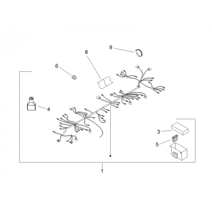 Câble principal Zip 50 4t 25 km / h Noabs E2 2006-2016 (EMEA)