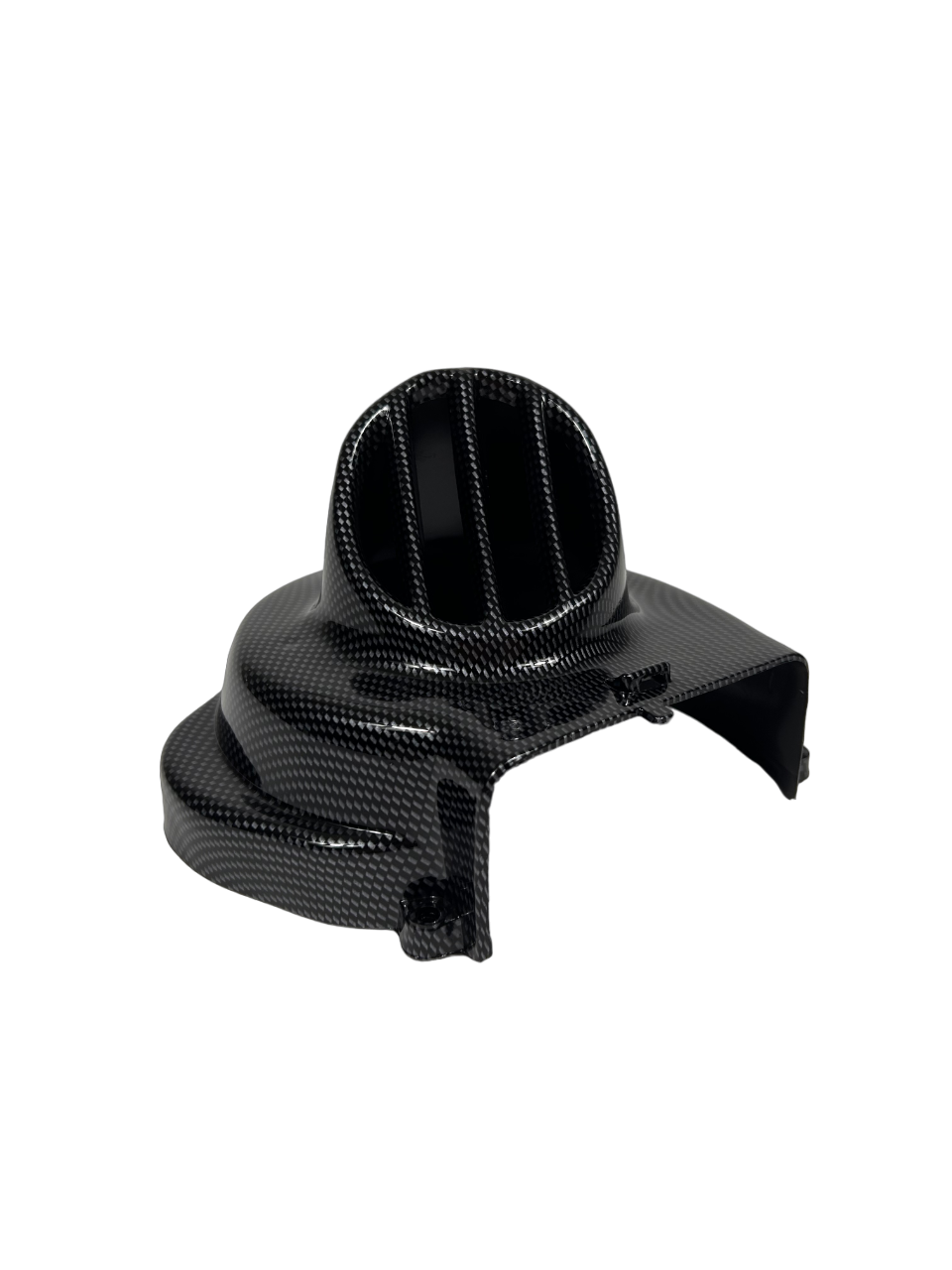 Inflammation hood + Air Happer Piaggio 2 stroke carbon look