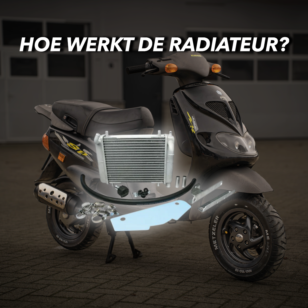 How does a radiator work on a water -cooled scooter? – Fresh Parts