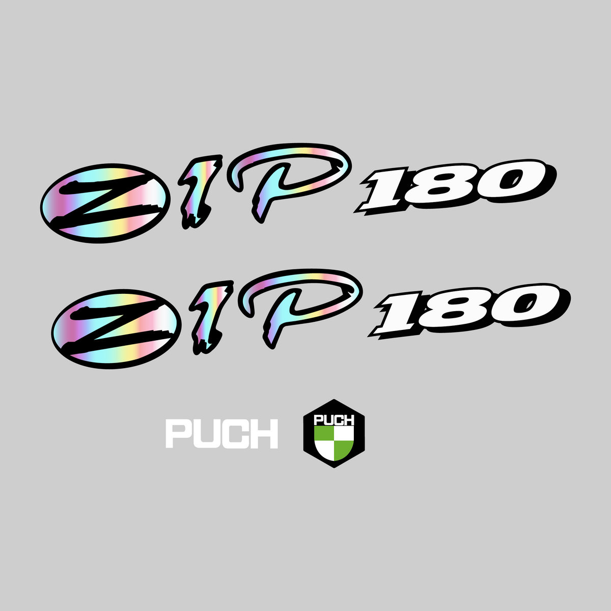 Autocollants Piaggio Zip Type 3 Modèle d'origine