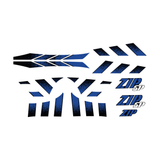Sticker set Piaggio ZIP SP H2O