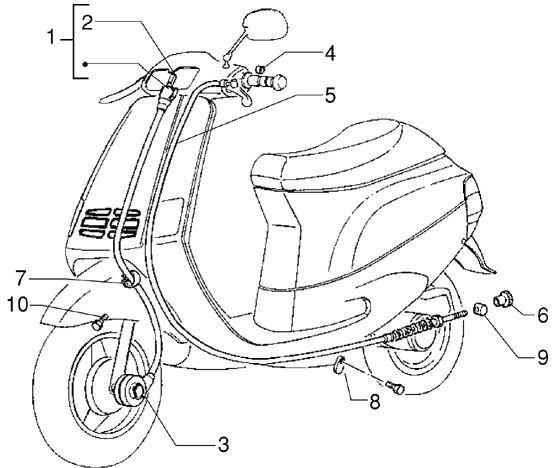 Zip Type 3 1993-2005 - Bowdenkabels