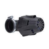 Polini power filter perpendicular 46mm black