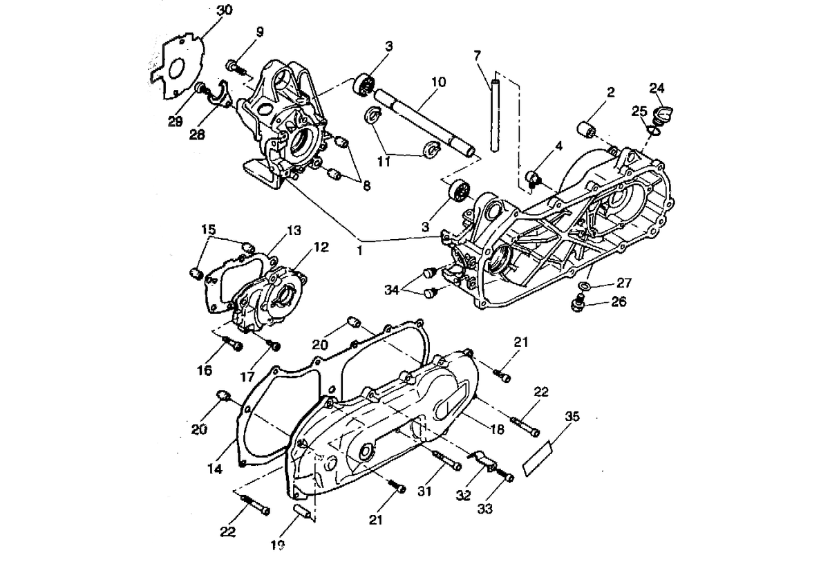 Yamaha Aerox 50 R 1998-2012 - Carter
