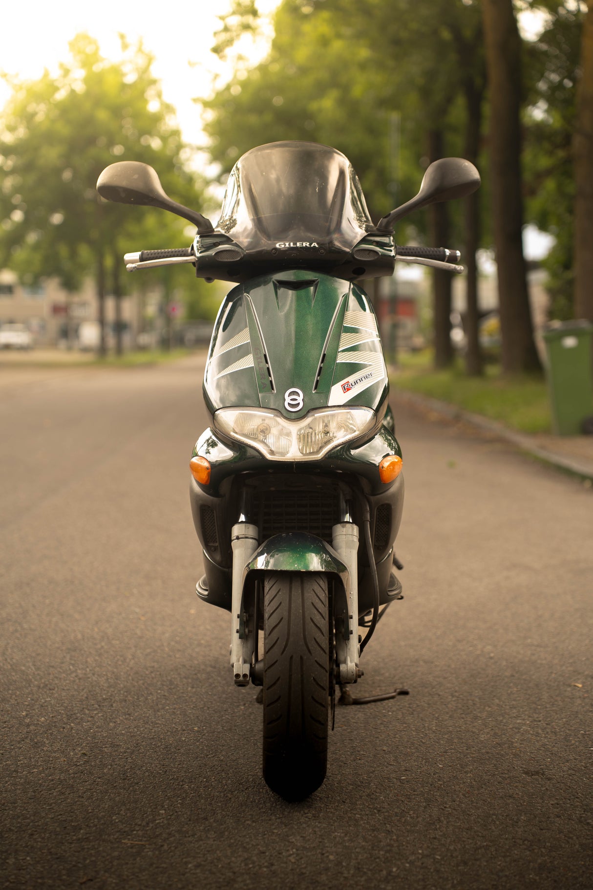Gilera Runner Stickerset Carbon Original