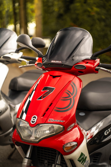 Windschutzscheibe Smoke Gilera Runner Original