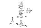 Derbi Senda SM 50 2T 2000-2001 – Krukas Cilinder Zuiger