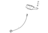 Derbi Senda SM 50 2T 2ª ED Black Devil E2 2003 – Kilometerteller Kilometertellerkabel
