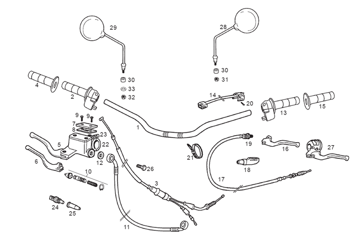 Derbi Senda SM 50 2T 2ª ED X-Treme E1 2003 – Hoofdremcilinder Schakeleenheid