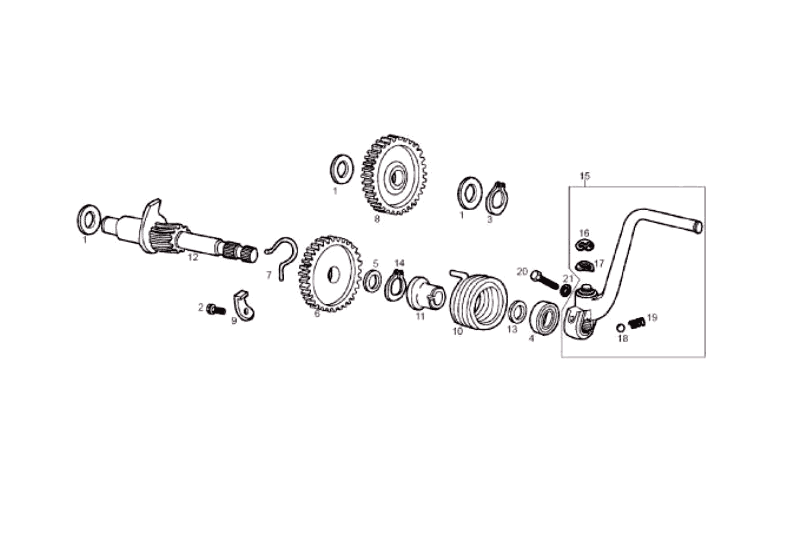 Derbi Senda SM 50 2T X-Treme E2 2010 – Kickstarter