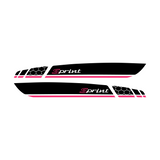 Set di adesivi Striping Vespa Sprint