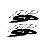 Stickerset Achterkap Piaggio Zip