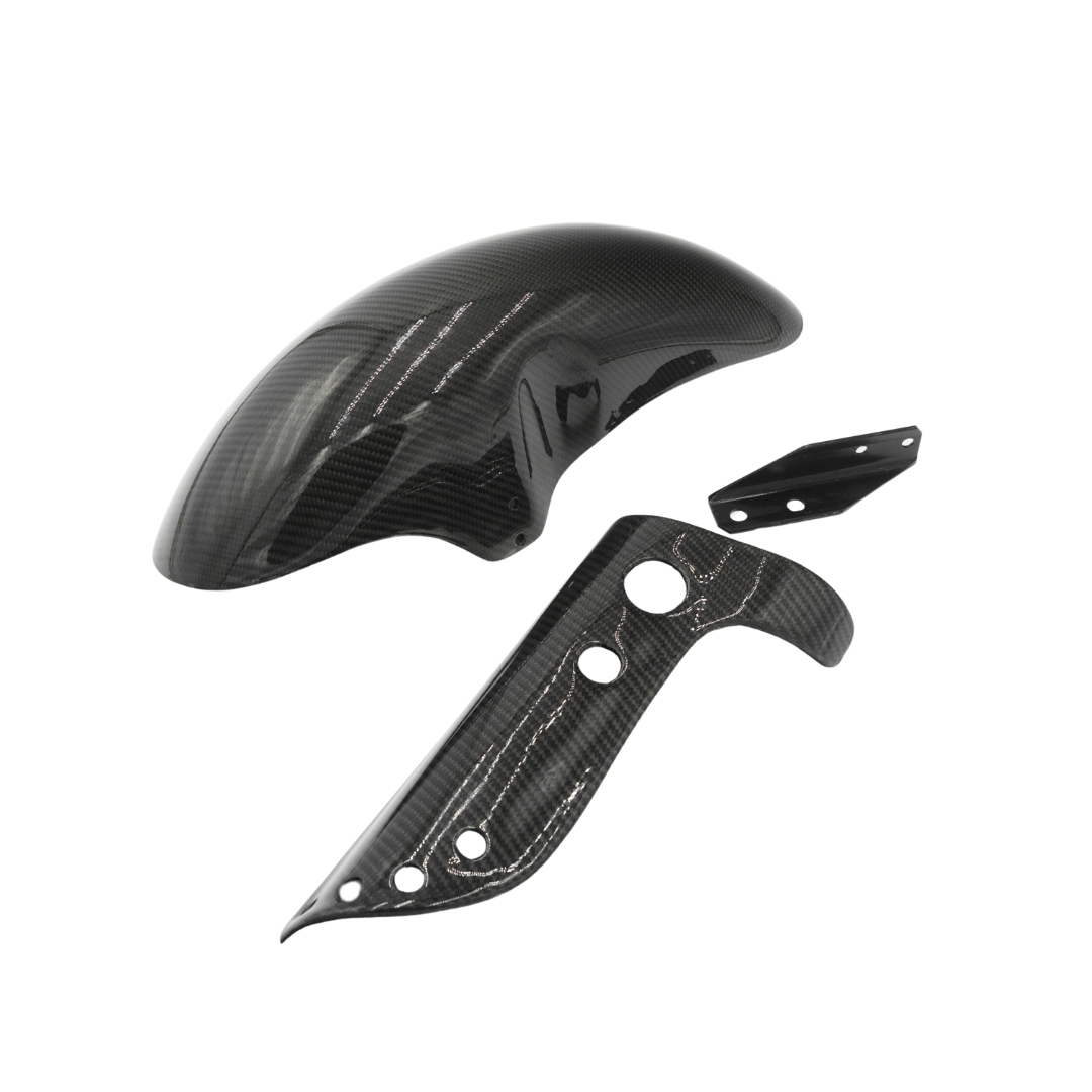 Ensemble de garde-boue en carbone Indo Style Piaggio Zip SP / Vespa Sprint