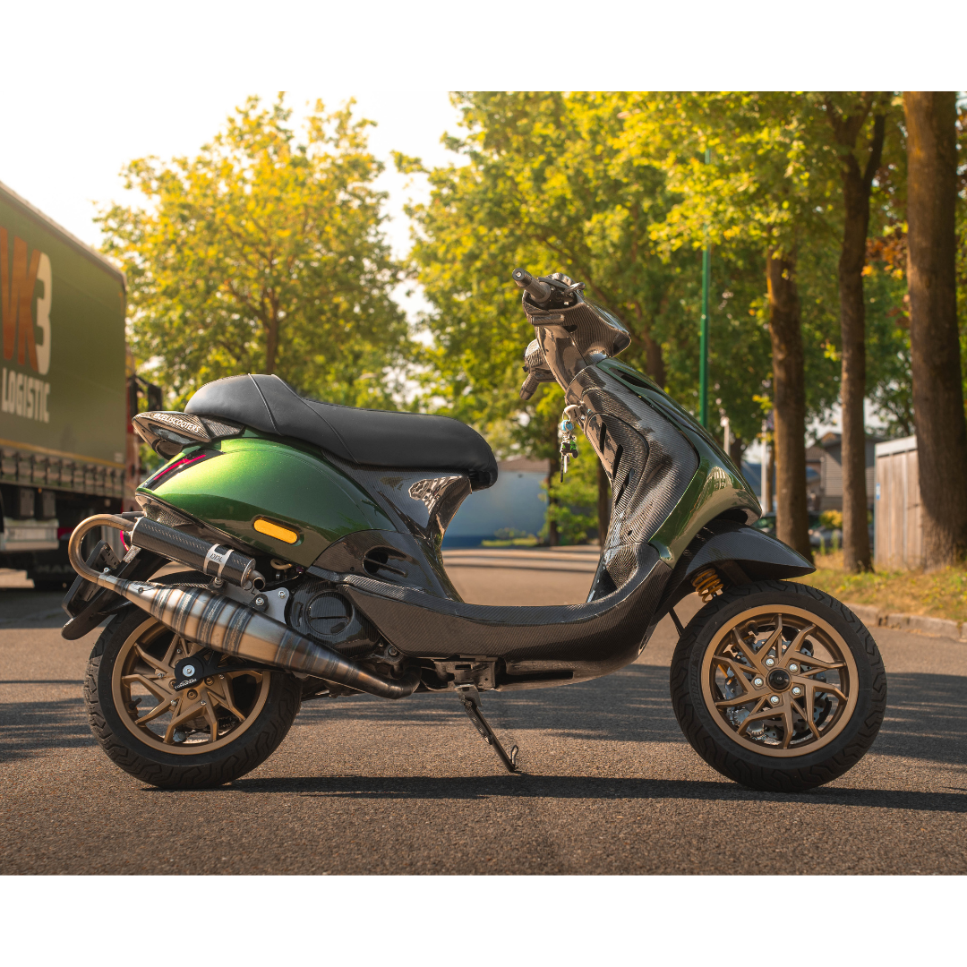 Cerchio anteriore 12 pollici Nero Opaco Vespa Sprint RST E5+