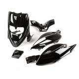 Kappenset Gilera Stalker Zwart Glans 5-Delig