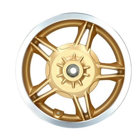 Rear Rim Vespa Officina Matte Gold 12 Inch Original