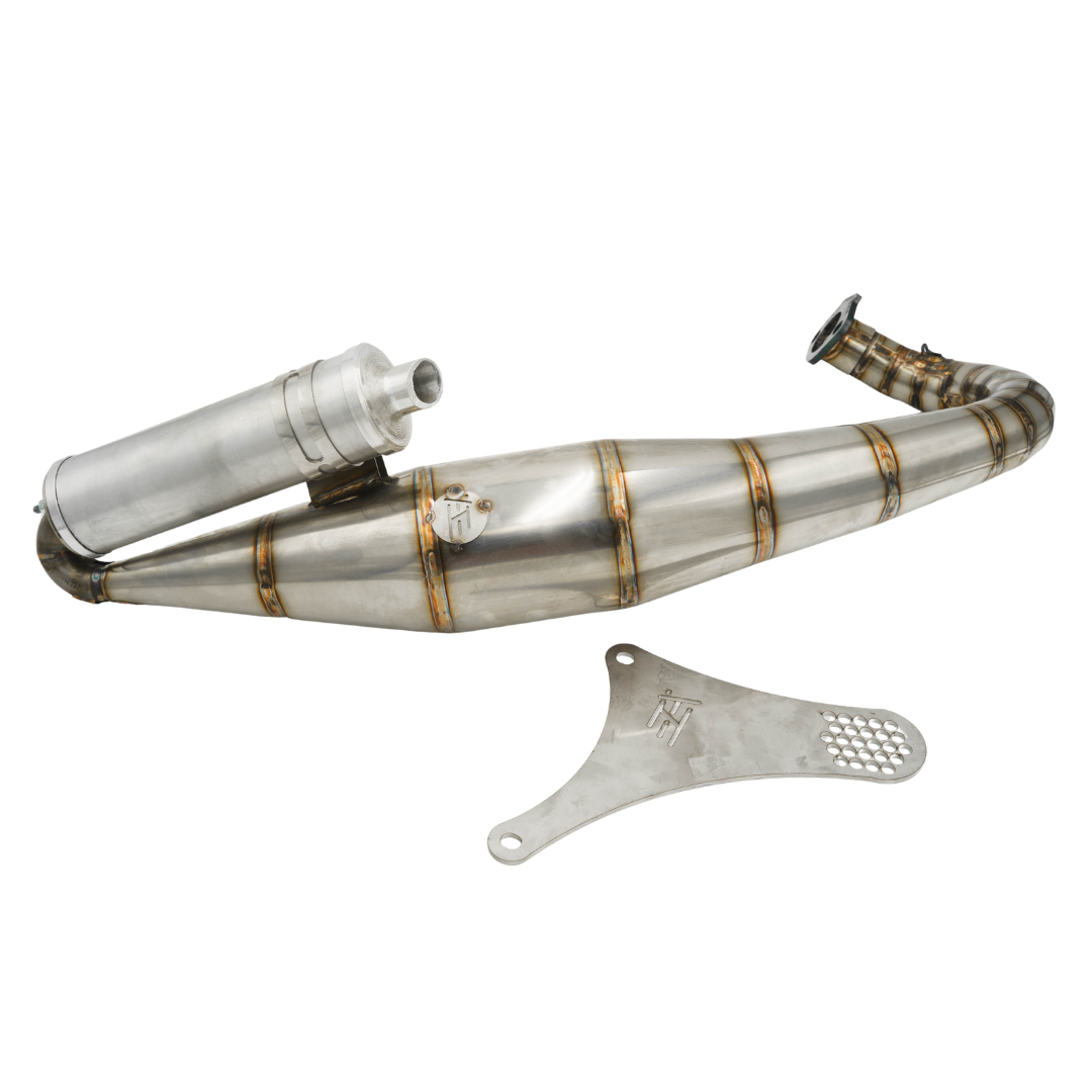 Pot d'échappement HT Torque Piaggio / Gilera 125-180cc 2 Temps