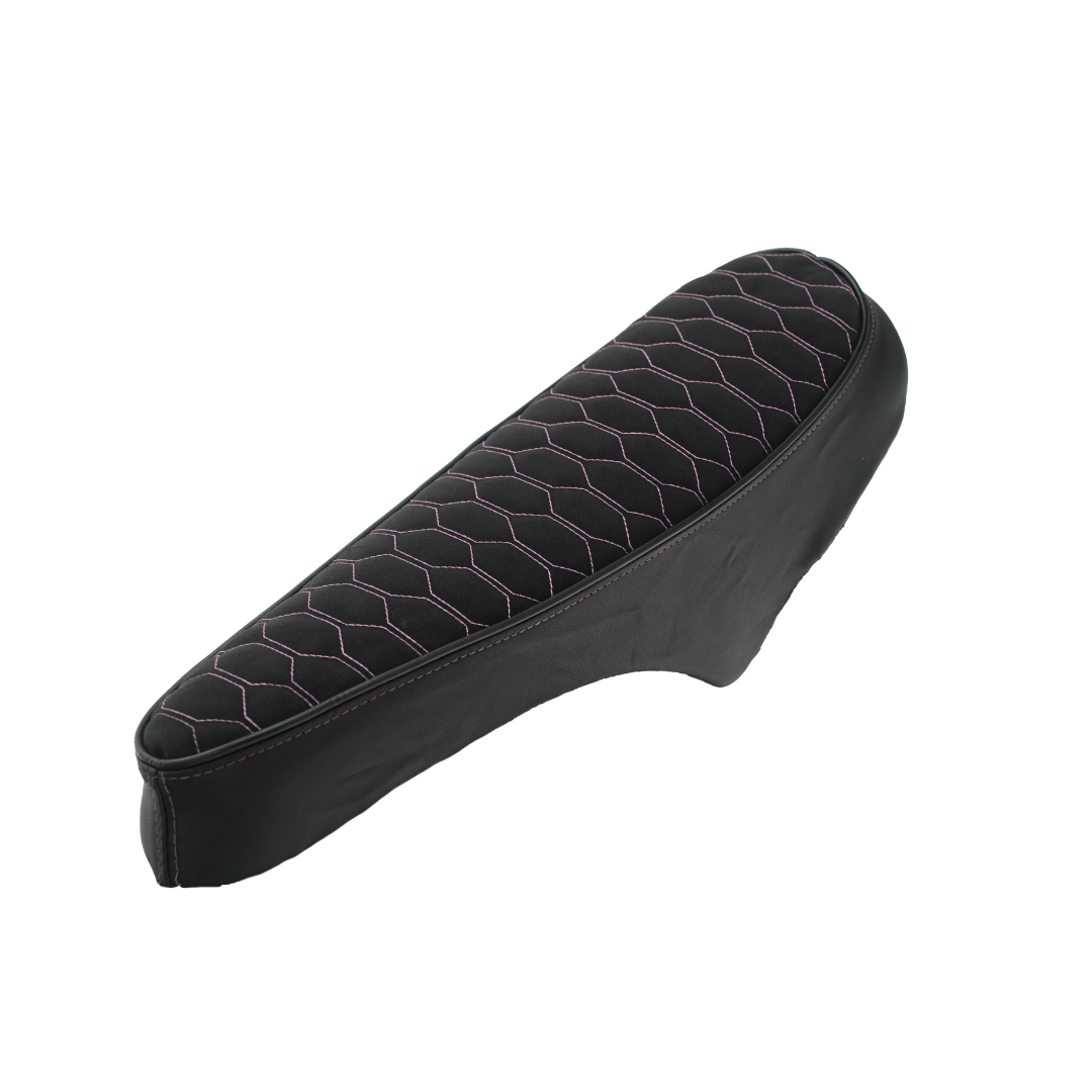 Fenom Zadelhoes Alcantara Look Roze Fatbike V8 / V20