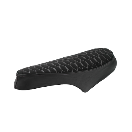 Fenom Sattelschoner Alcantara Look Weiß Fatbike V8 / V20