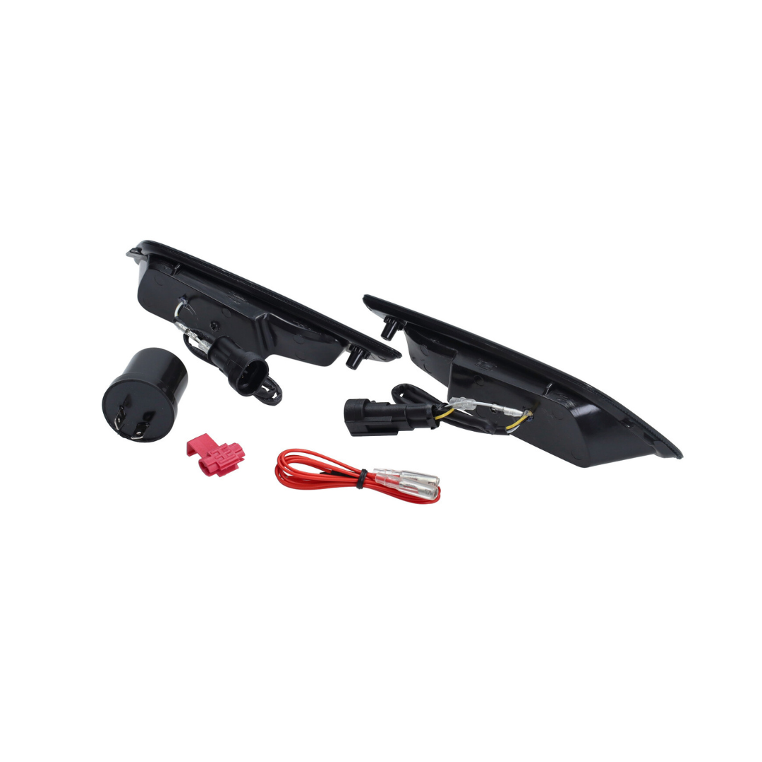 LED-Blinkerset Front Power1 Sport Smoke Vespa Sprint / Primavera