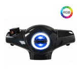 RGB Angel Eye Headlight Piaggio Zip / Vespa Fenom