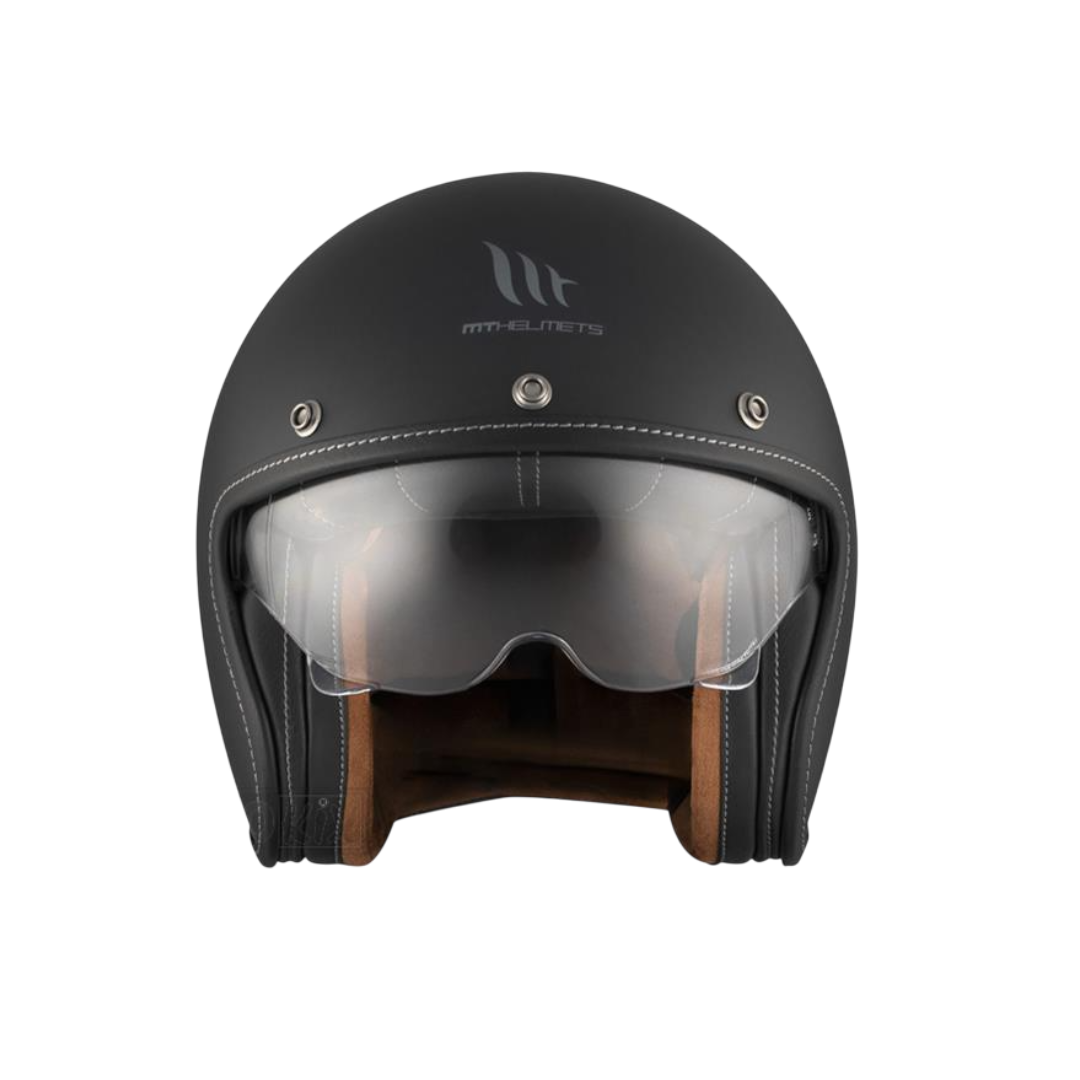 Helmet mt le mans 2 sv matt black