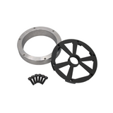 Velgenset Vespa RST Incl Remtrommel Adapter 12 Inch Mat Zwart Piaggio Zip SP