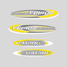 Set adesivo Tomos Racing A3/A35