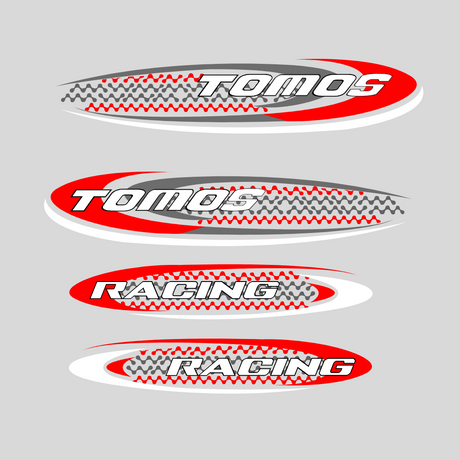 Set adesivo Tomos Racing A3/A35