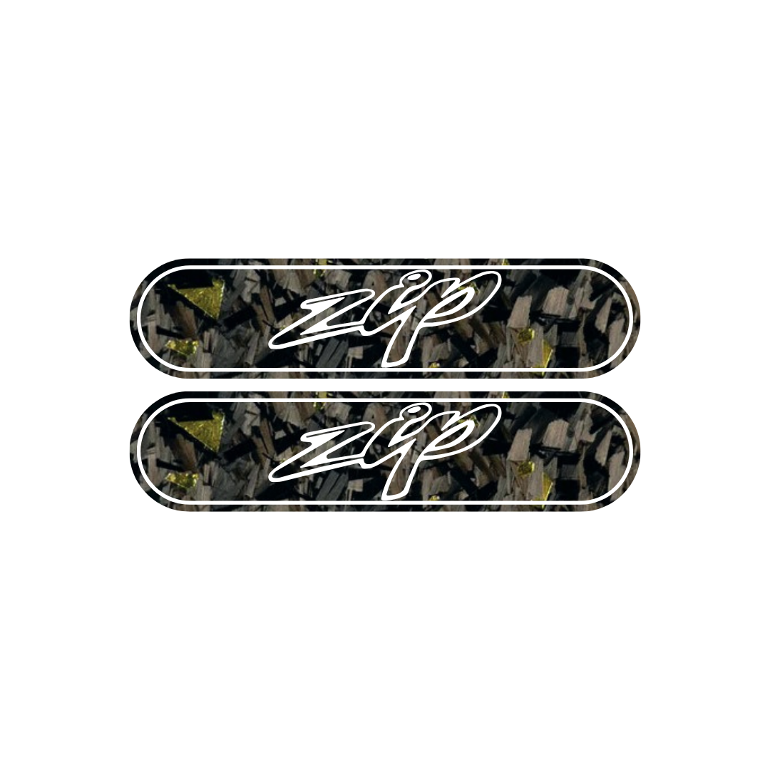 3D Reflectors Zip Forged Carbon