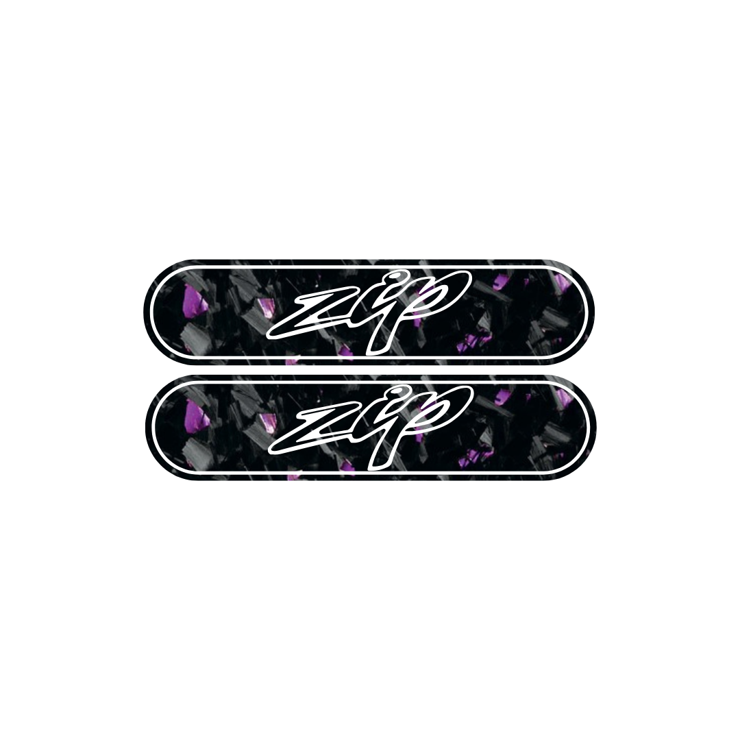 3D Reflectors Zip Forged Carbon