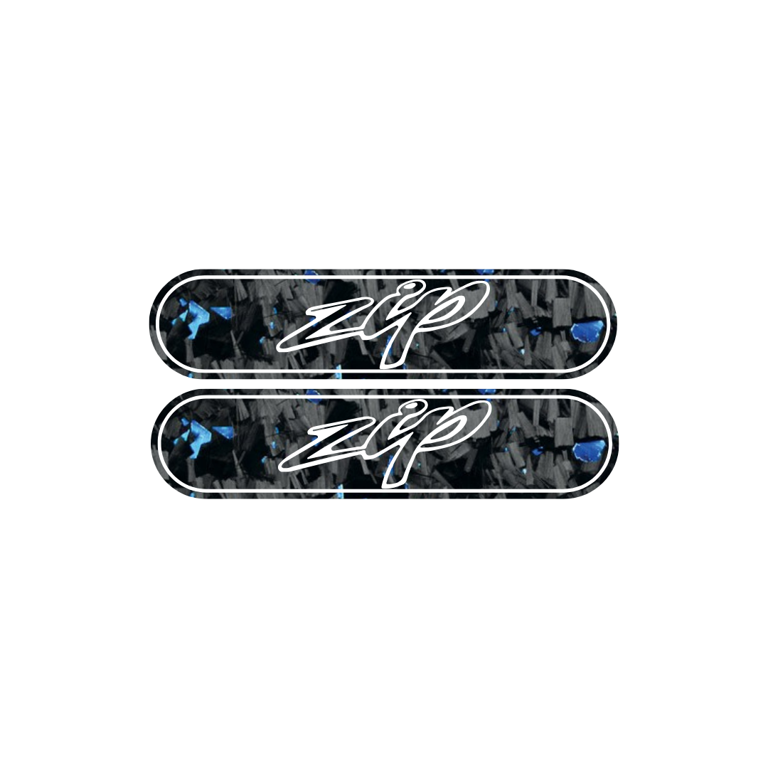 3D Reflectors Zip Forged Carbon