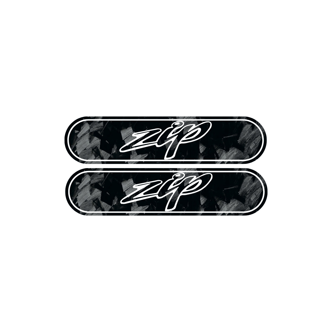 3D Reflectors Zip Forged Carbon
