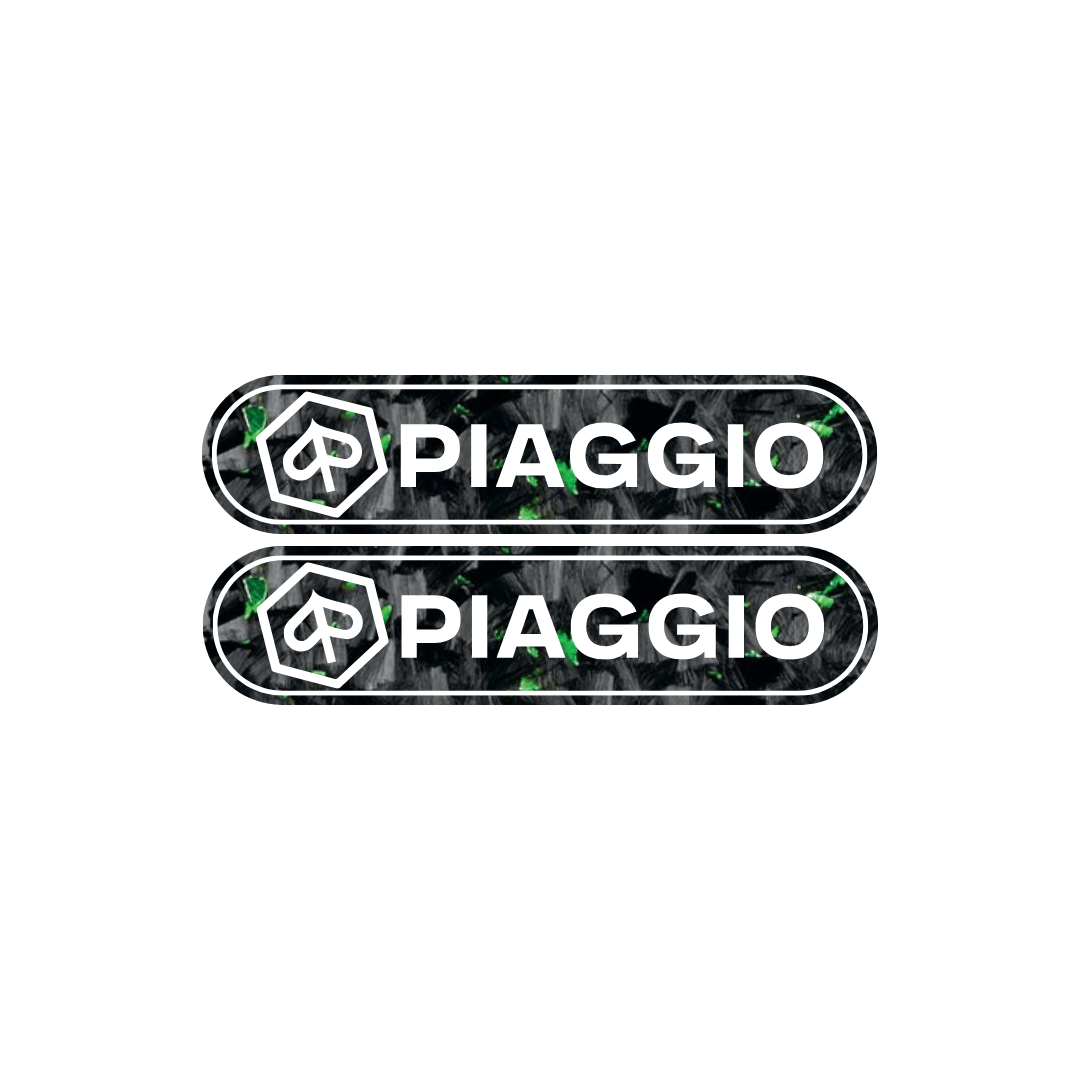 Riflettori 3D Piaggio forgiato carbonio