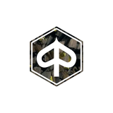 3D Pre -Chap Logo Piaggio Forged Carbon